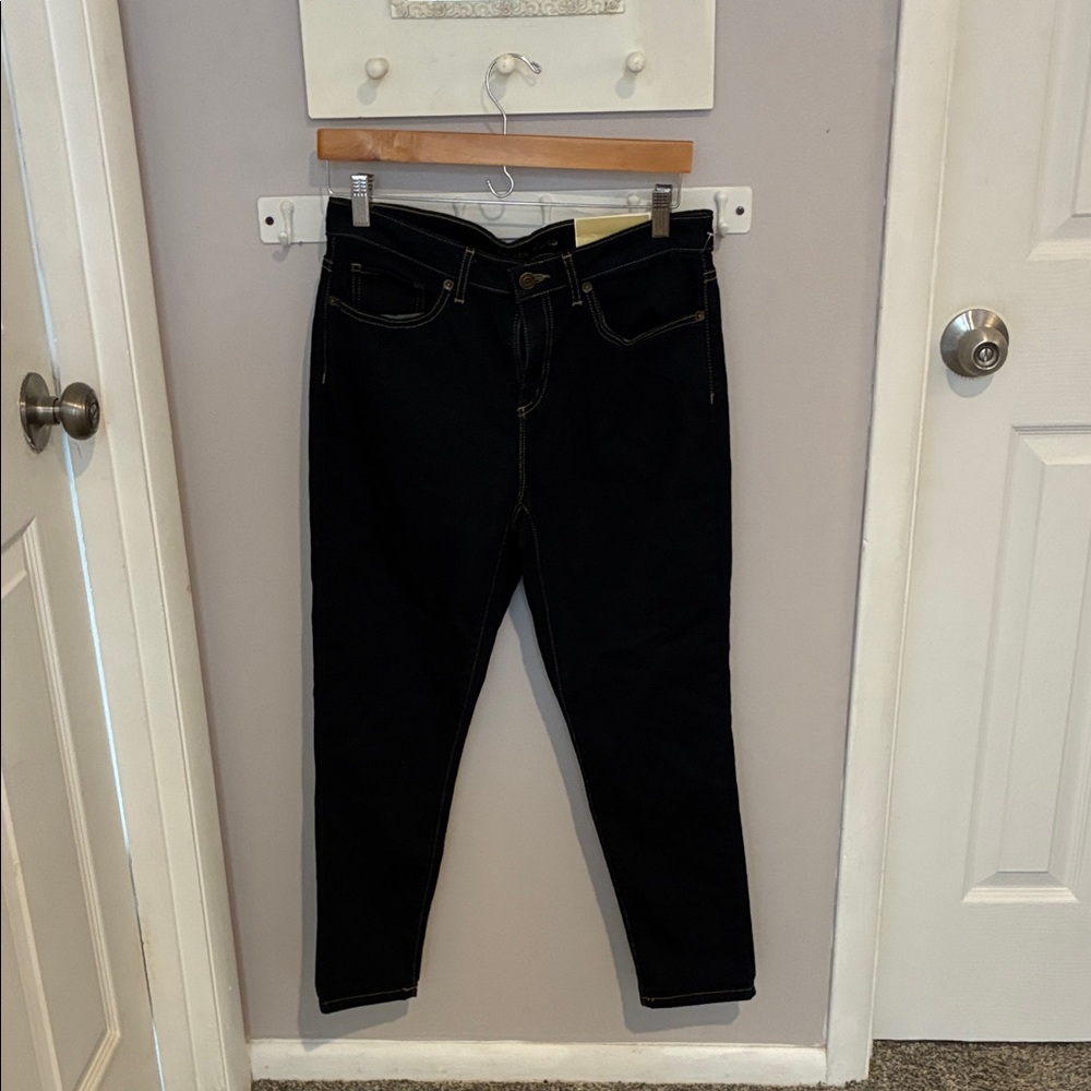 Michael Kors Skinny Jeans - Dark Wash Slim Log